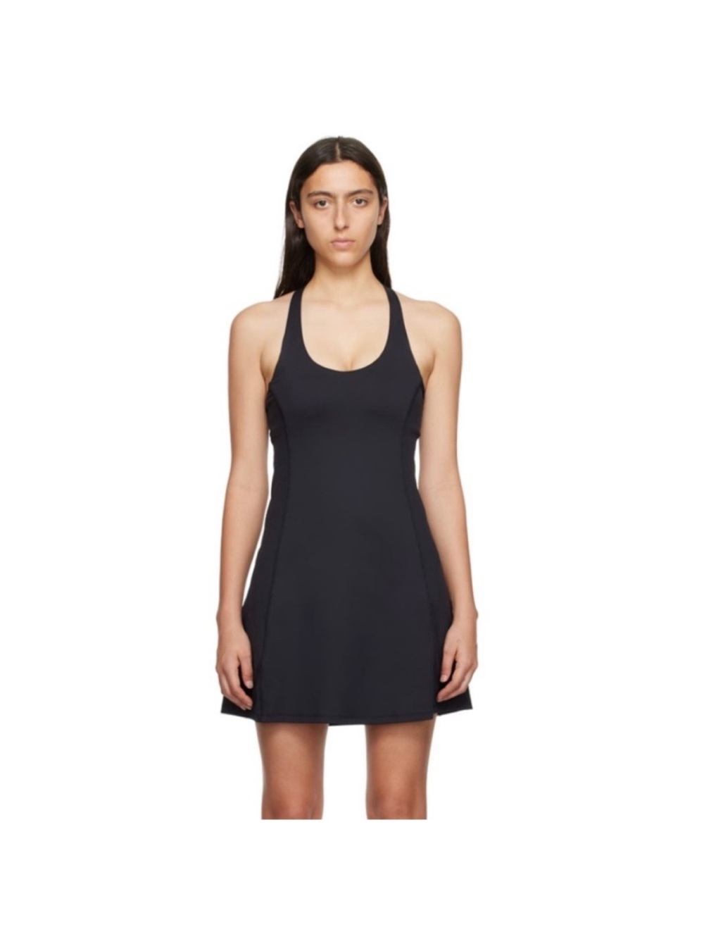 Outdoor Voices Black Racerback Mini Exercise Dress